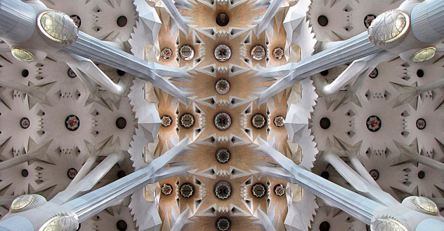 Basilique de la Sagrada Familia de Barcelone par Antoni Gaudí