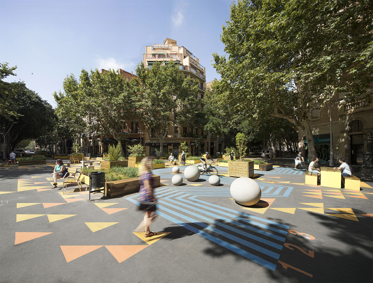 Superilla Sant Antoni in Barcelona by Escofet