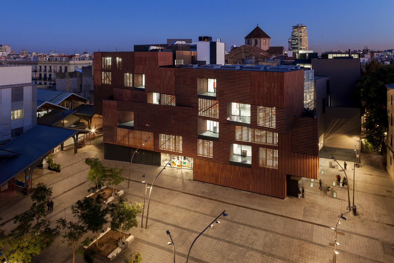 Plaza de la Gardunya de Barcelona, Carme Pinós Plaza de la Gardunya de Barcelona, Carme Pinós