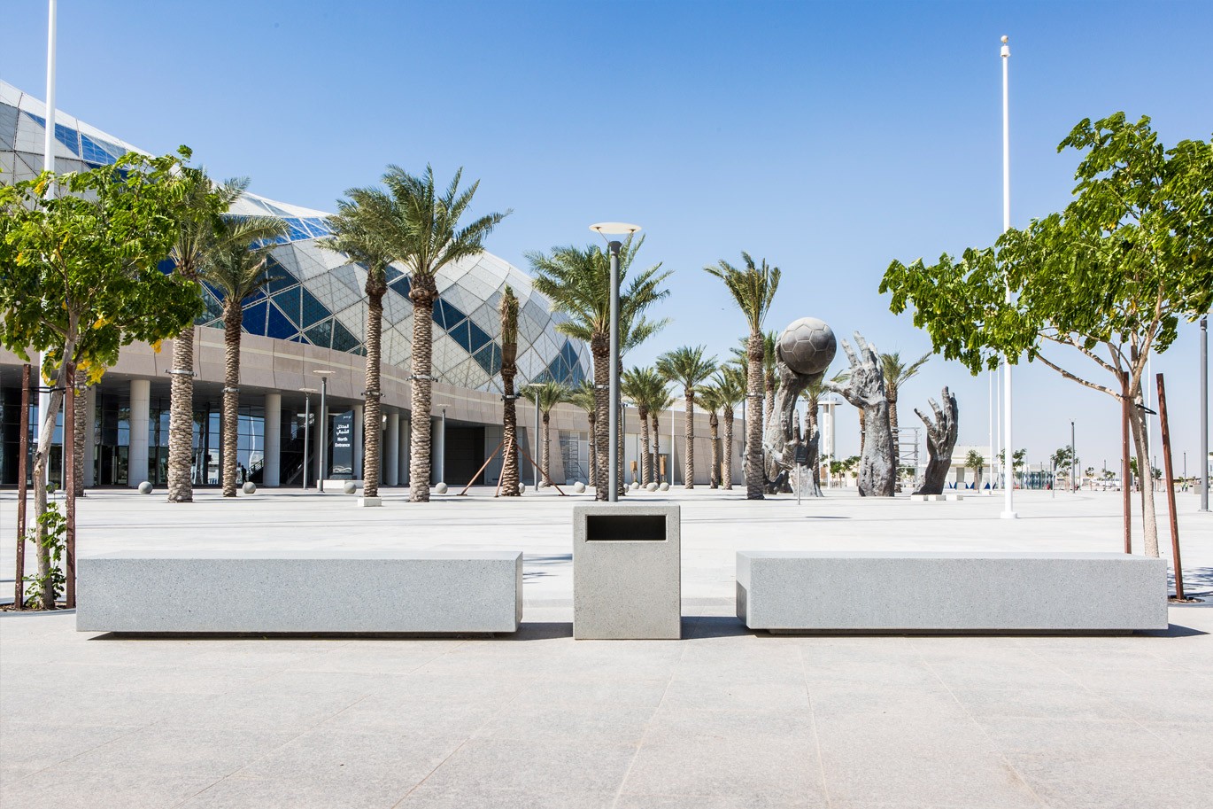 Lusail Sports Hall in Doha, Qatar Lusail Sports Hall in Doha, Qatar