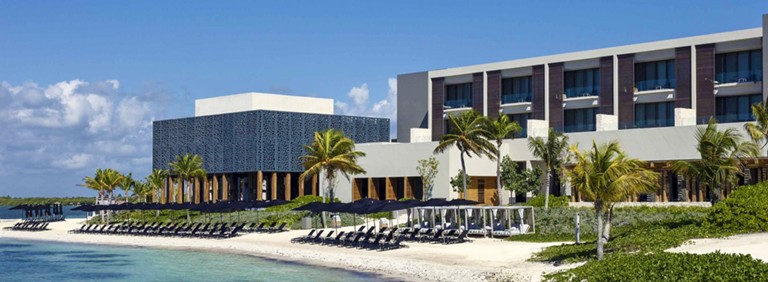 Celosía hormigón para Hotel Nizuc Spa Cancun Mexico