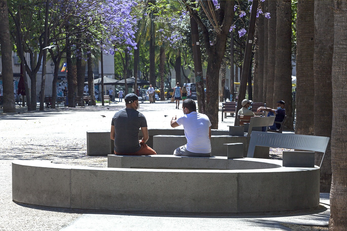 rambla raval banco comu escofet vora