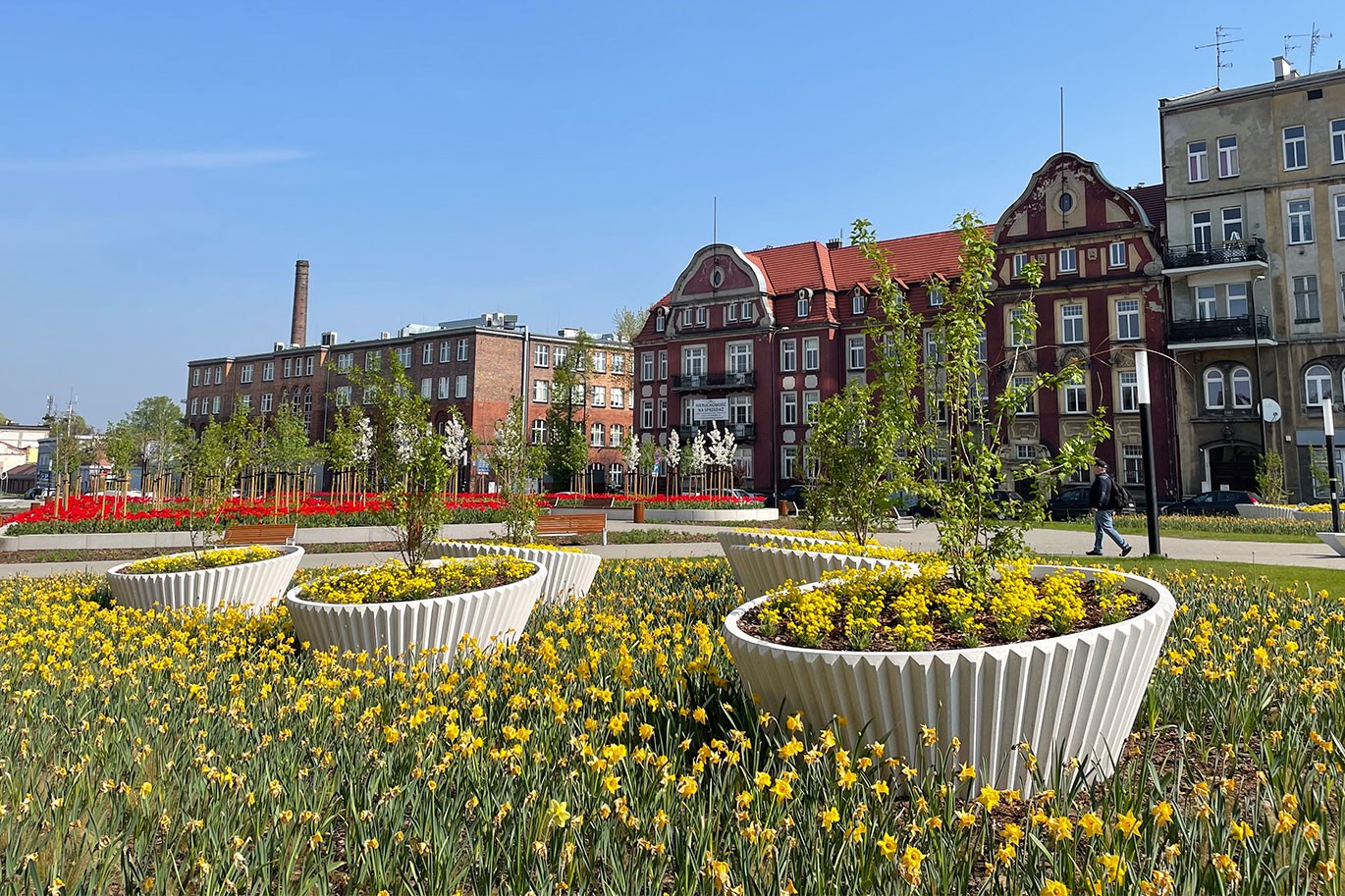 Jardinière Lena en béton par Manuel Ruisánchez