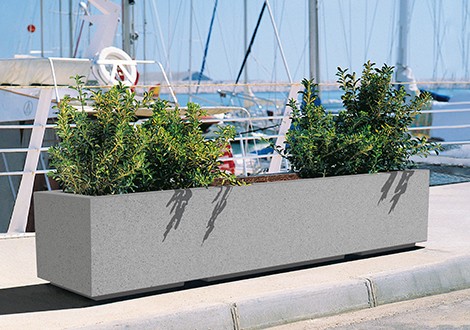 Jardinera Box de hormigón de Escofet_lab