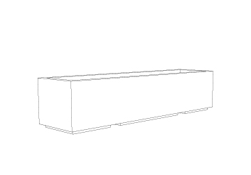 Box Planter Rectangular