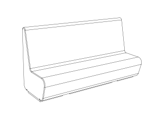 Serp Recto con respaldo