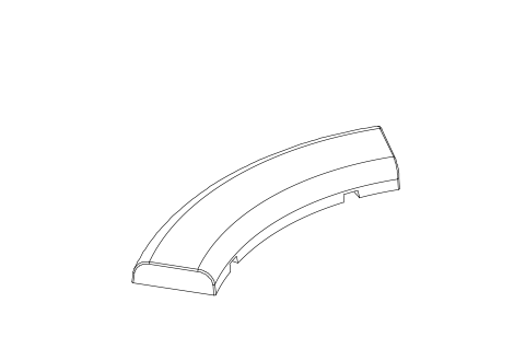 Losa SERP CURVA R150 - 60º