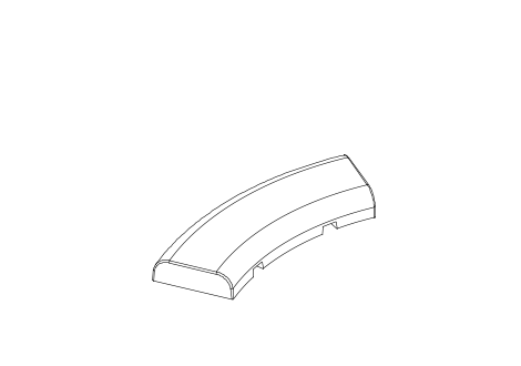 Losa SERP CURVA R150 - 45º