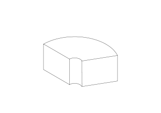 box radius 120º