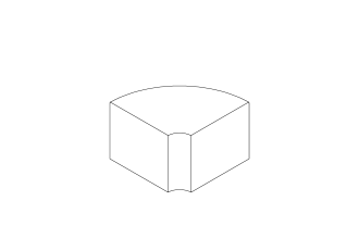 box radius 90º