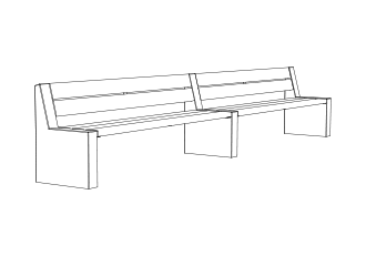 ALPINE BANCO DOBLE 240