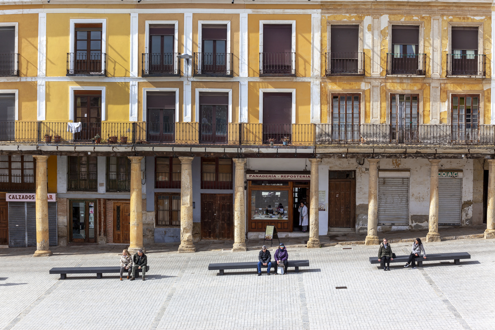 PLAZA MAYOR DE MEDINA DE RIOSECO, ES