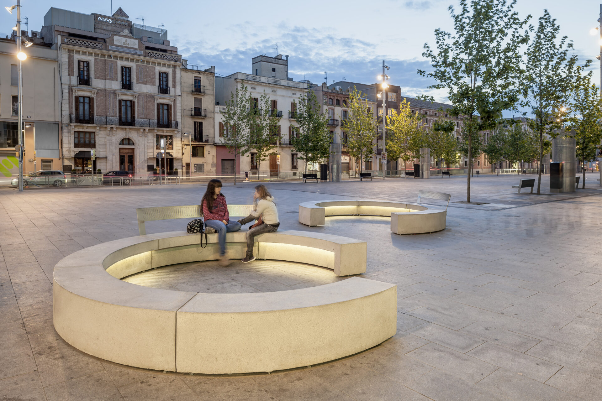 RAMBLA DE SANT FRANCESC, VILAFRANCA DEL PENEDÈS, CATALUNYA, ES