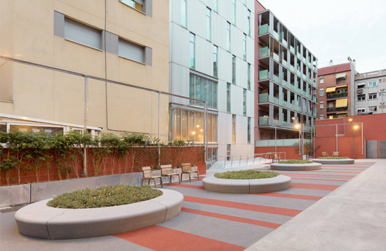 INTERIOR ILLA BORRELL, BARCELONA, CATALUNYA, ES