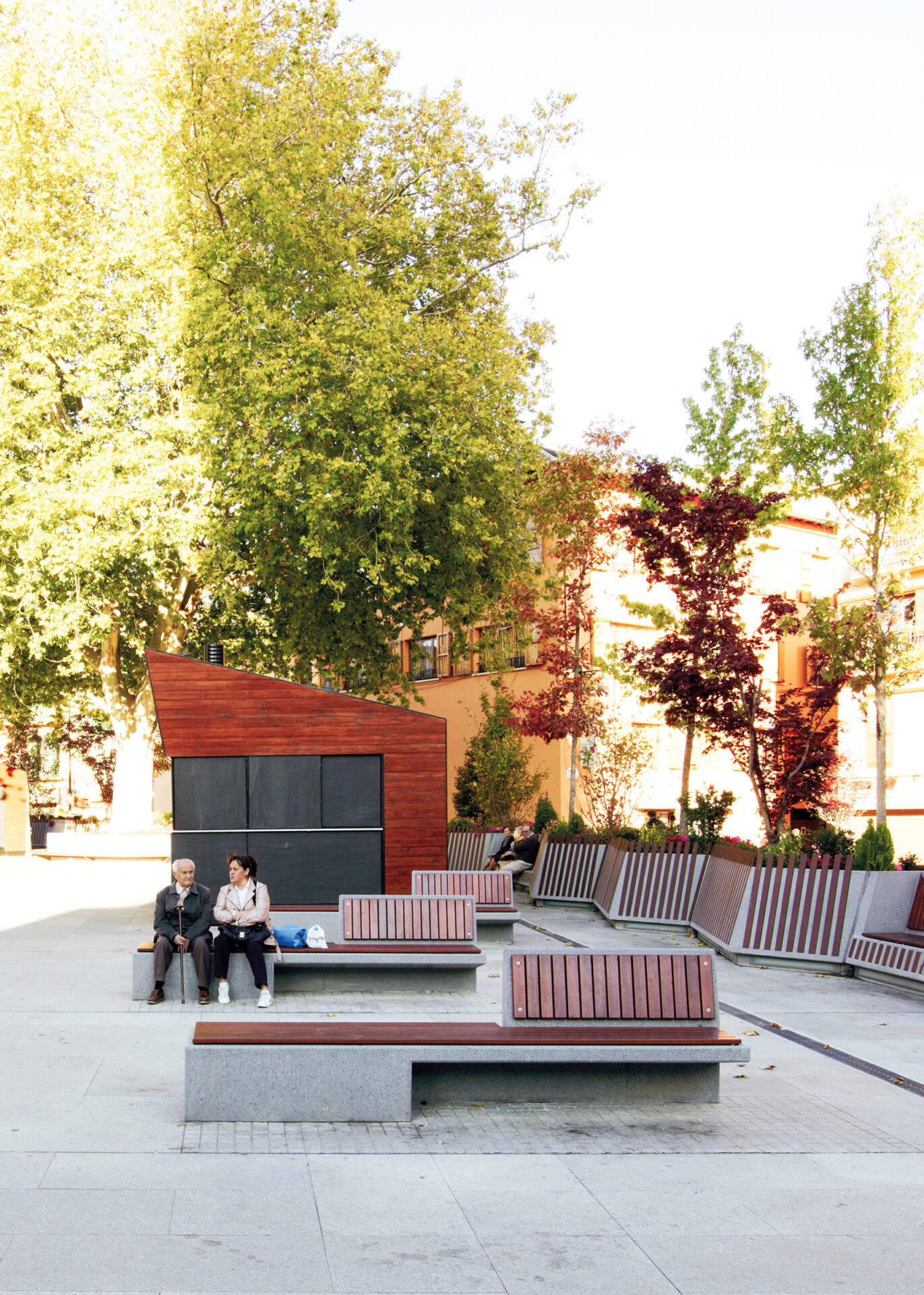 PLAZA SANTA MARIA, PUIGCERDÀ, CATALUNYA, ES