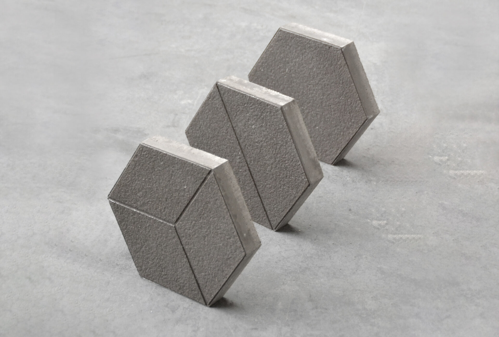 THE THREE HEXAGONAL TILES OF EXA