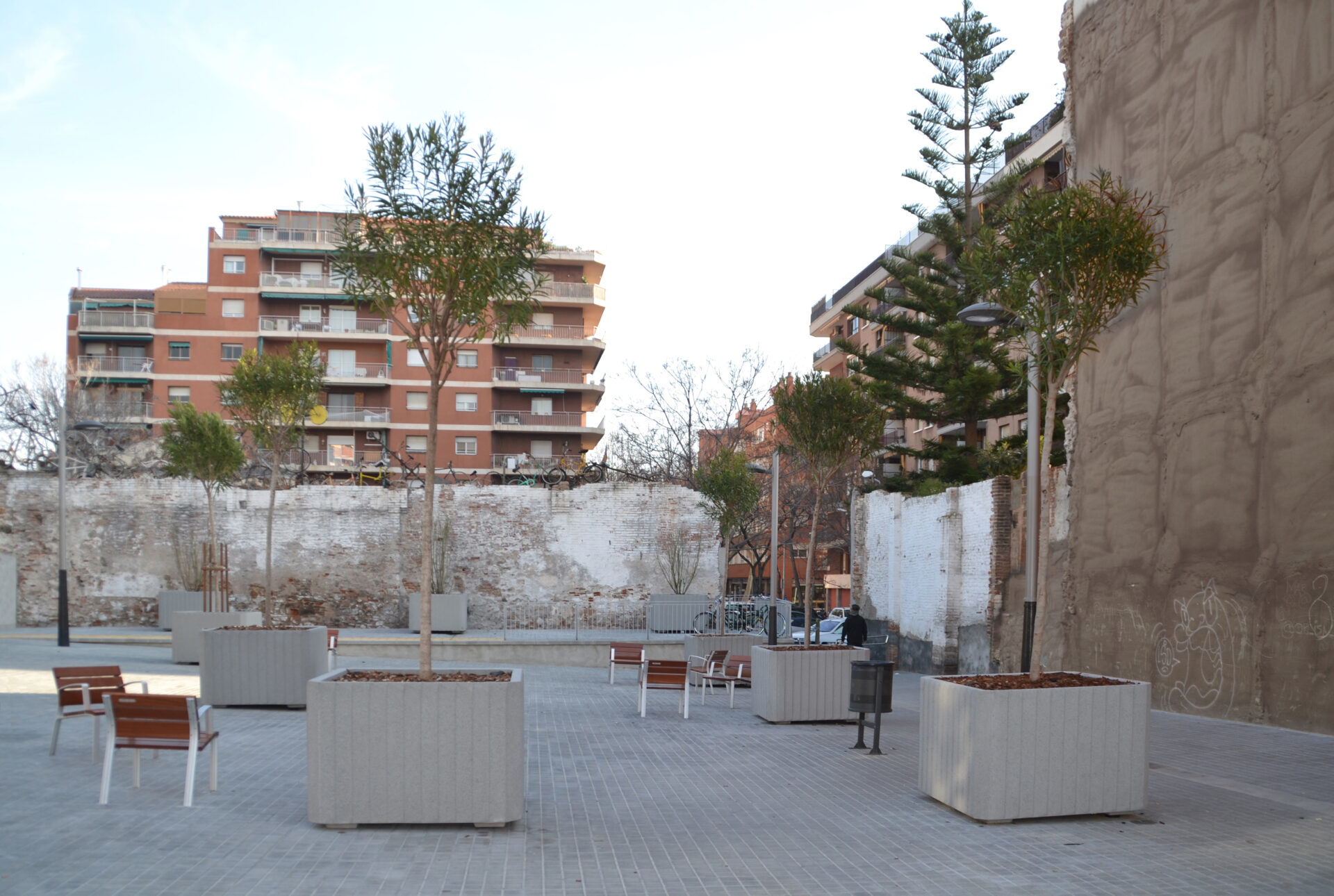 PLAÇA DE LA BICICLETA, BARCELONA, CATALUNYA, ES