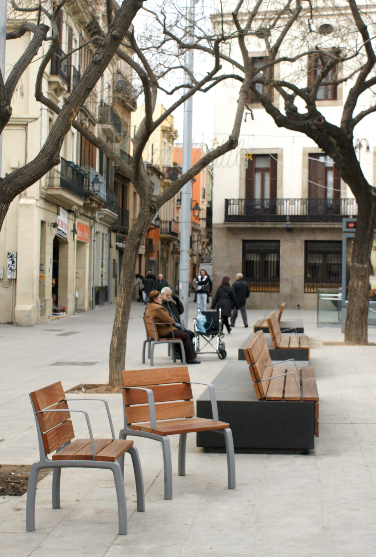 PLAÇA ORFILA, BARCELONA, CATALUNYA, ES
