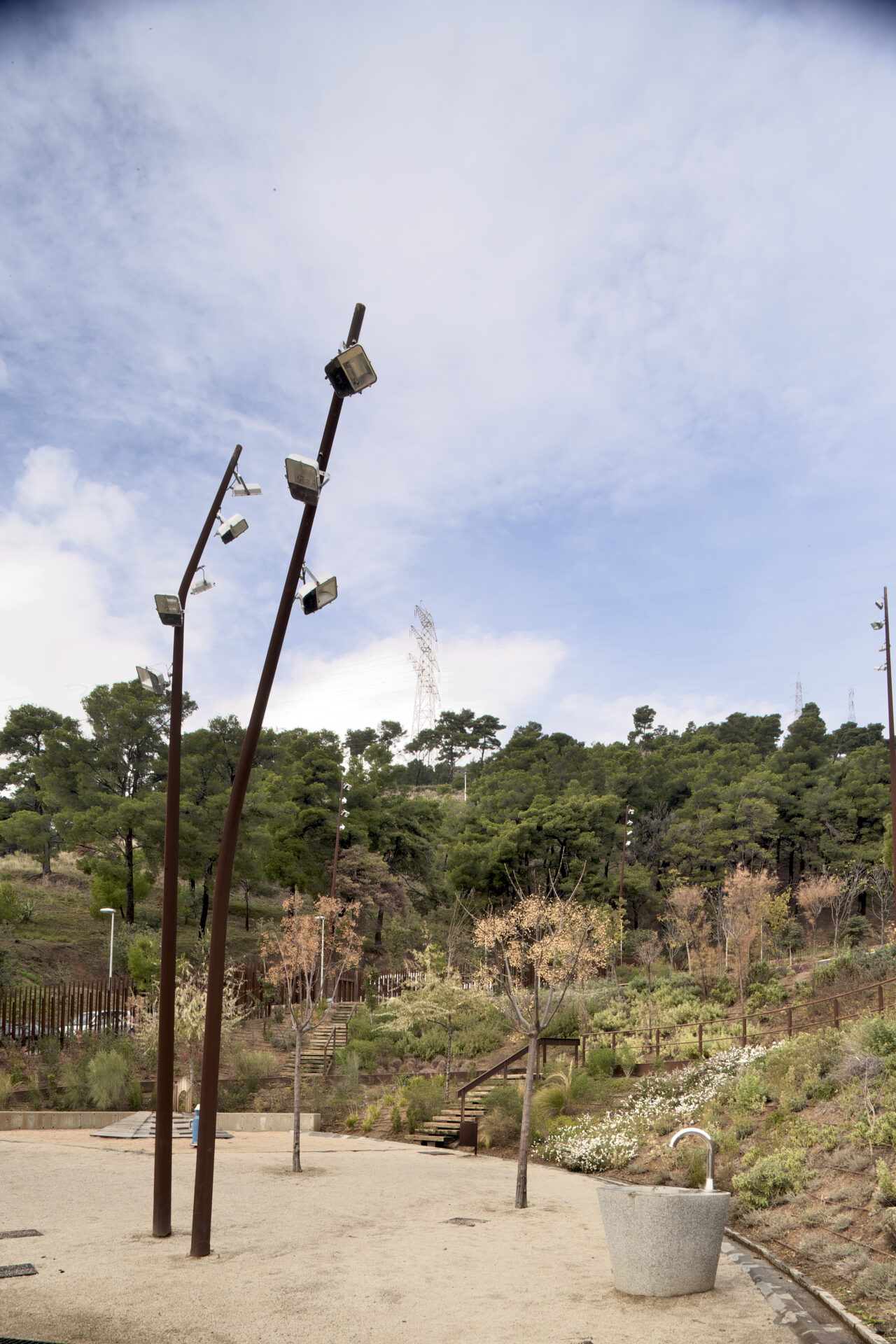 JARDINS RODRIGO CARO, BARCELONA, CATALUNYA, ES