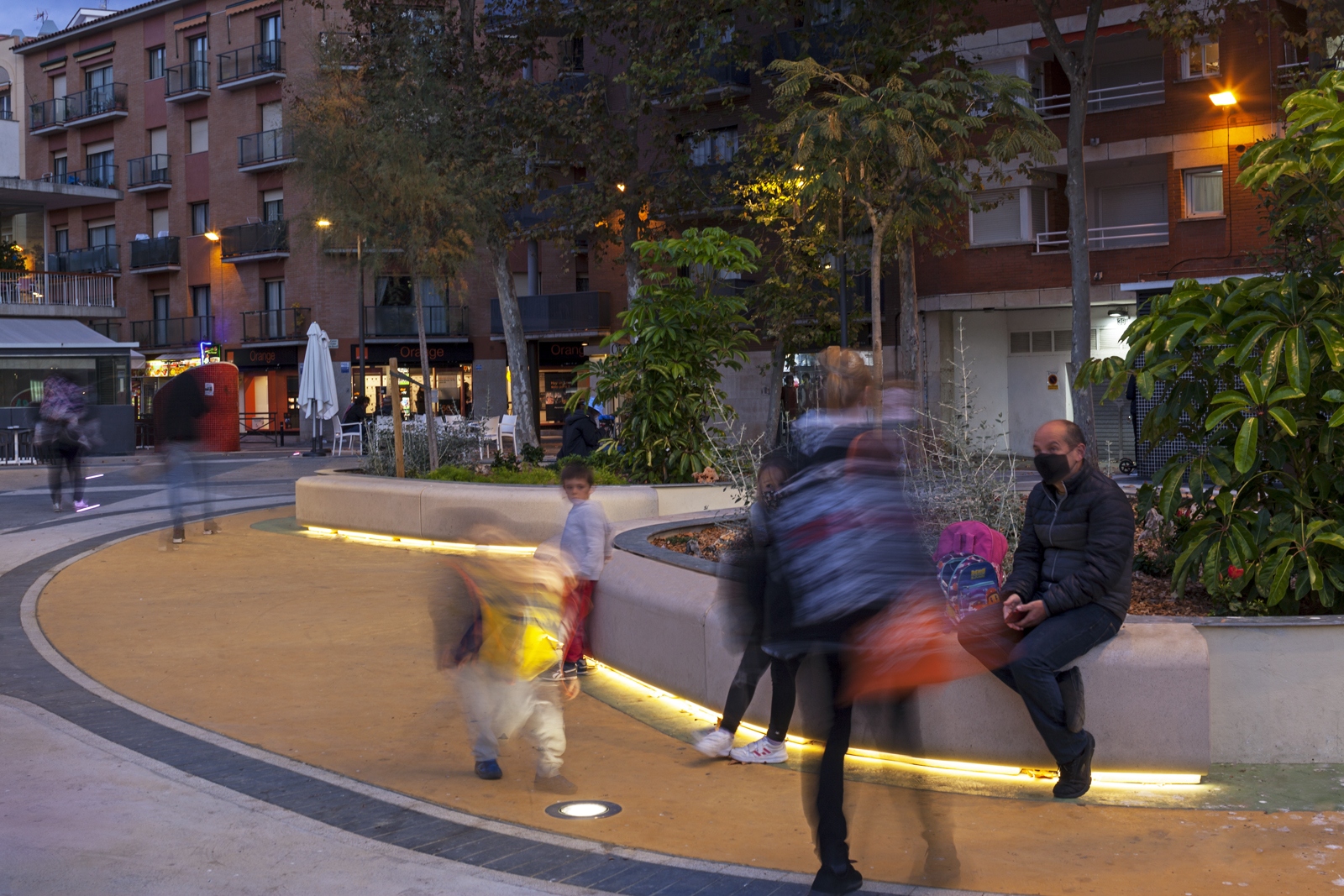 PLAÇA PERE TORRENT, LLORET, CATALUNYA, ES