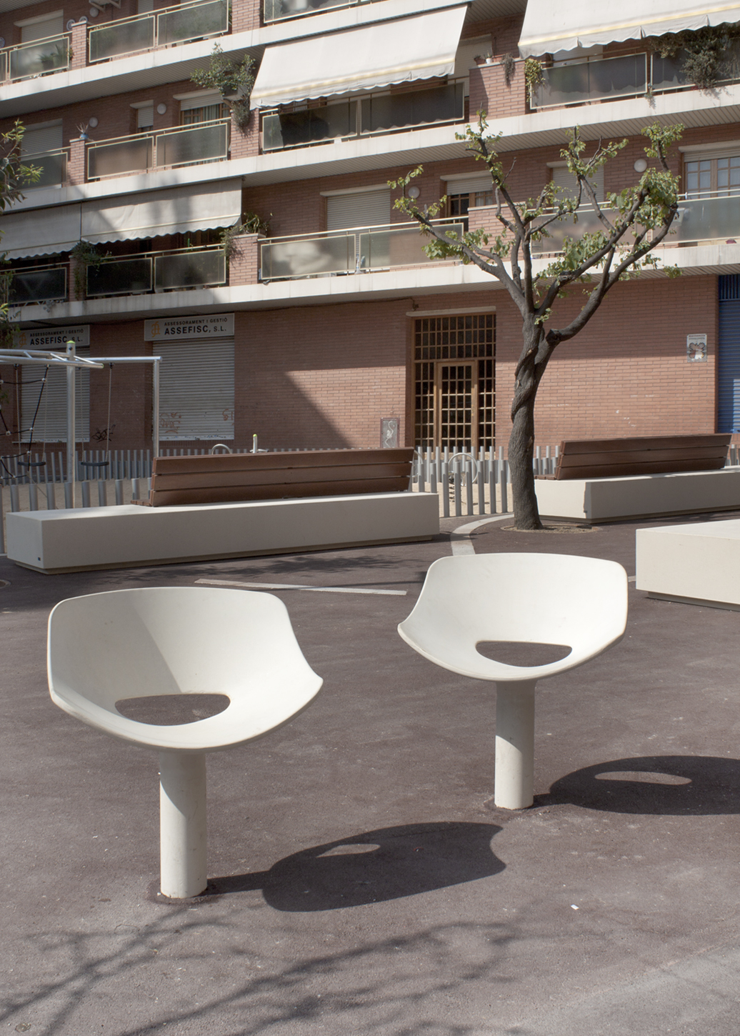 PLAÇA DELS SINDICATS, RUBÍ, CATALUNYA, ES