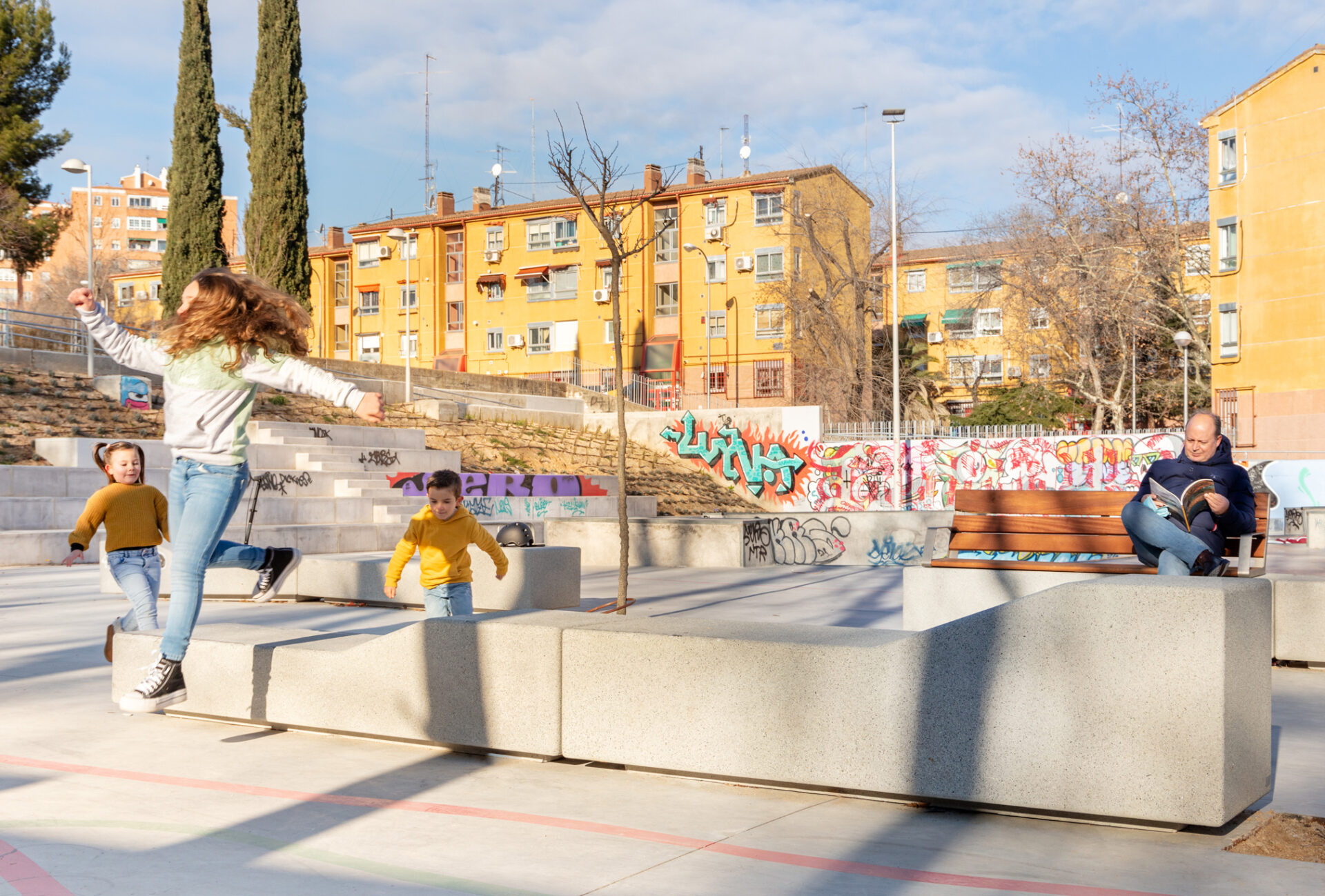 SKATEPARK ARCOS DE JALÓN, MADRID, ES ©LUZSTUDIO
