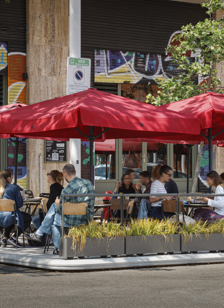 Plataforma terrazas de Barcelona