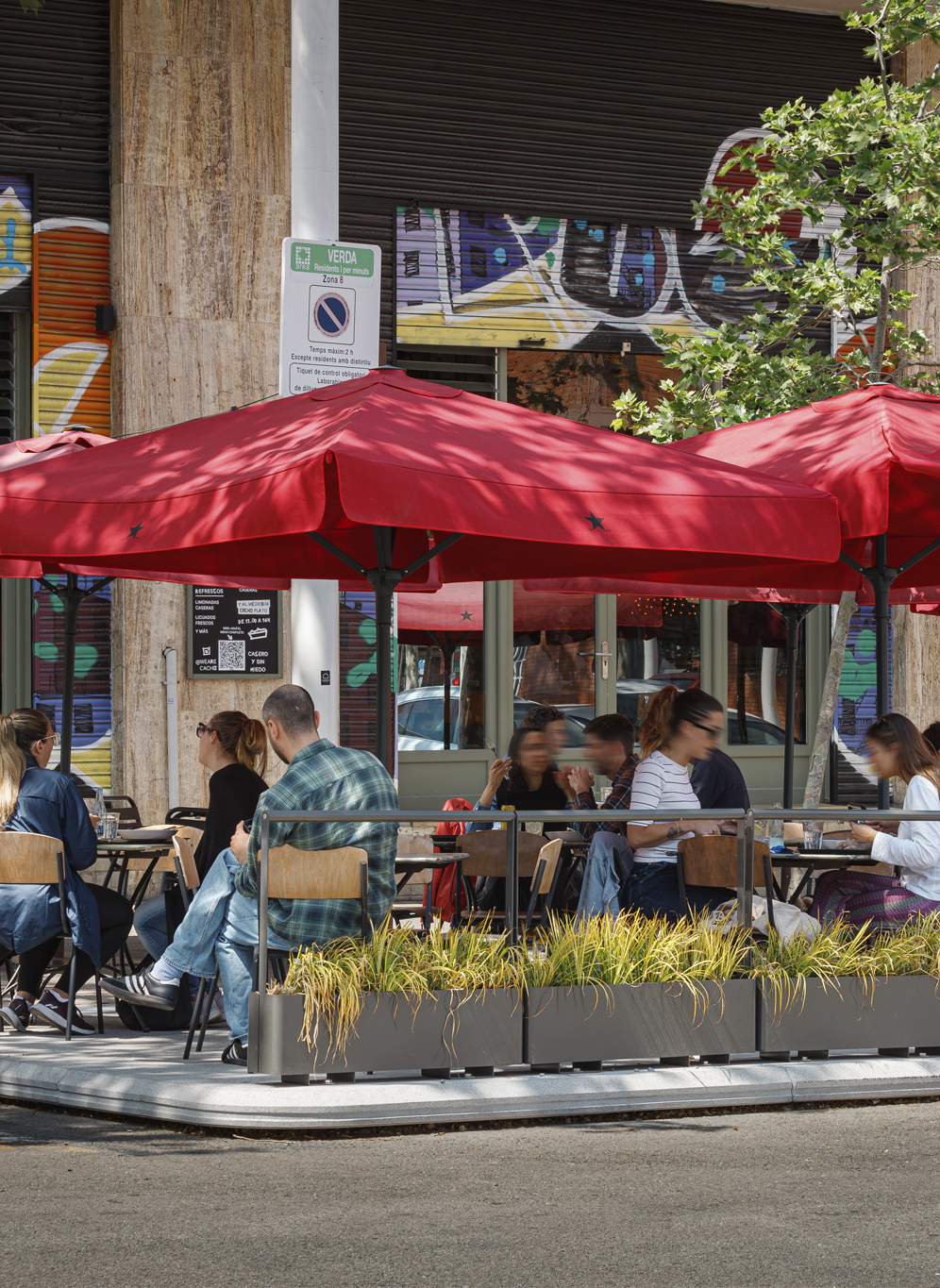 Plataforma terrazas de Barcelona