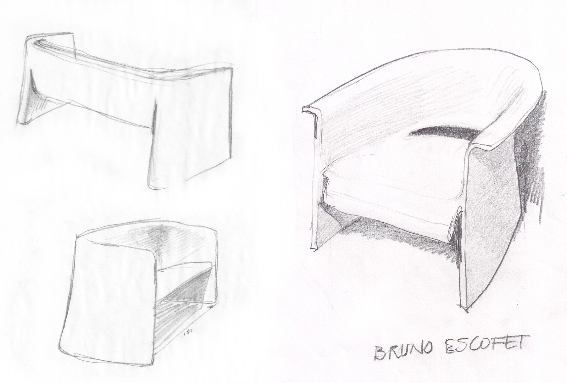 CONCEPT BRUNO BENCH BY MIGUEL MILÀ