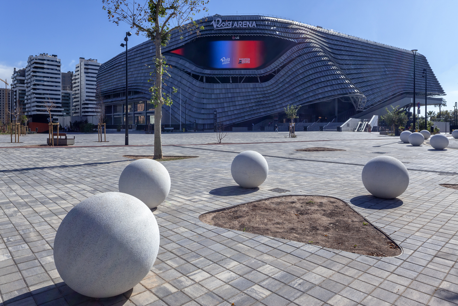 Bollard en Roig Arena, Valencia